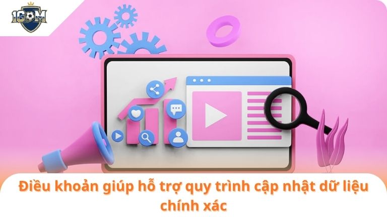 Điều Khoản Sử Dụng 8 Điều khoản giúp hỗ trợ quy trình cập nhật dữ liệu chính xác
