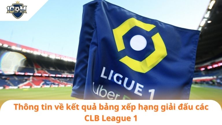 Bảng Xếp Hạng 7 Thông tin về kết quả bảng xếp hạng giải đấu các CLB League 1