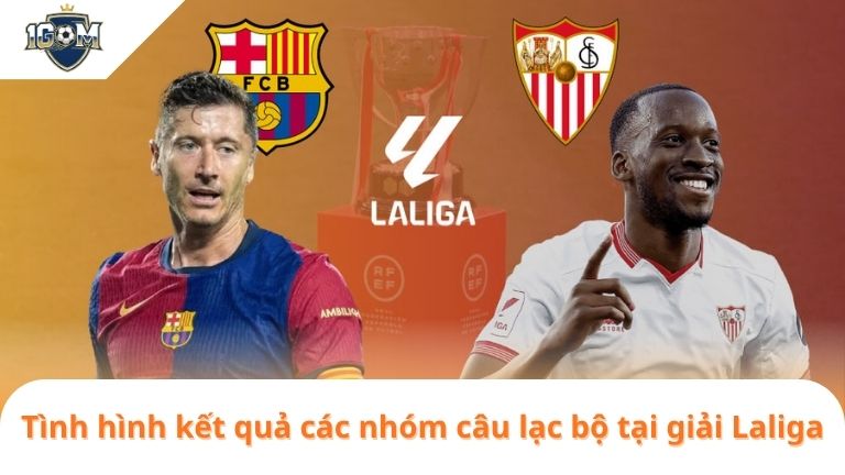 Kết Quả Bóng Đá 6 Tình hình kết quả các nhóm câu lạc bộ tại giải Laliga
